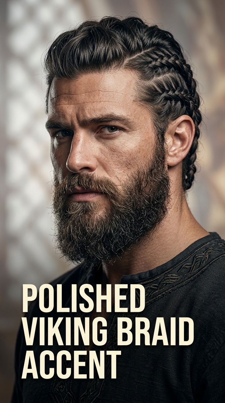 Polished Viking Braid Accent