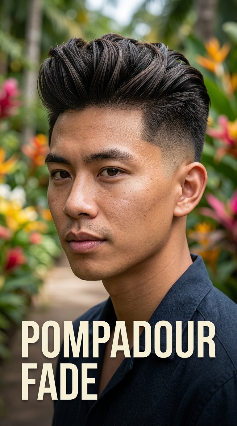 Pompadour Fade