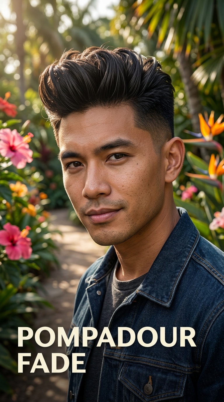Pompadour Fade
