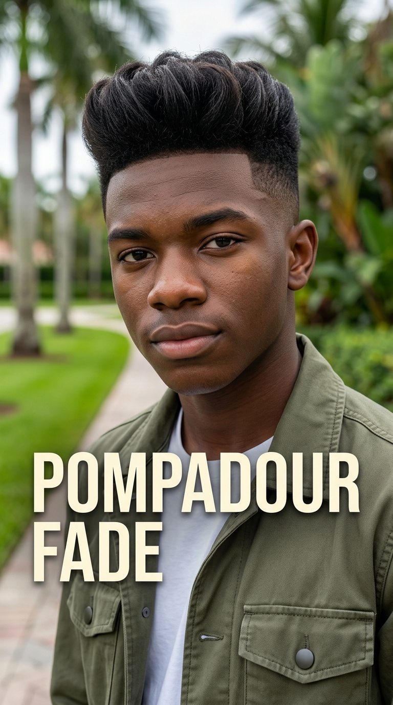 Pompadour Fade