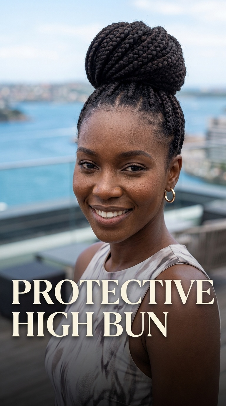 Protective High Bun