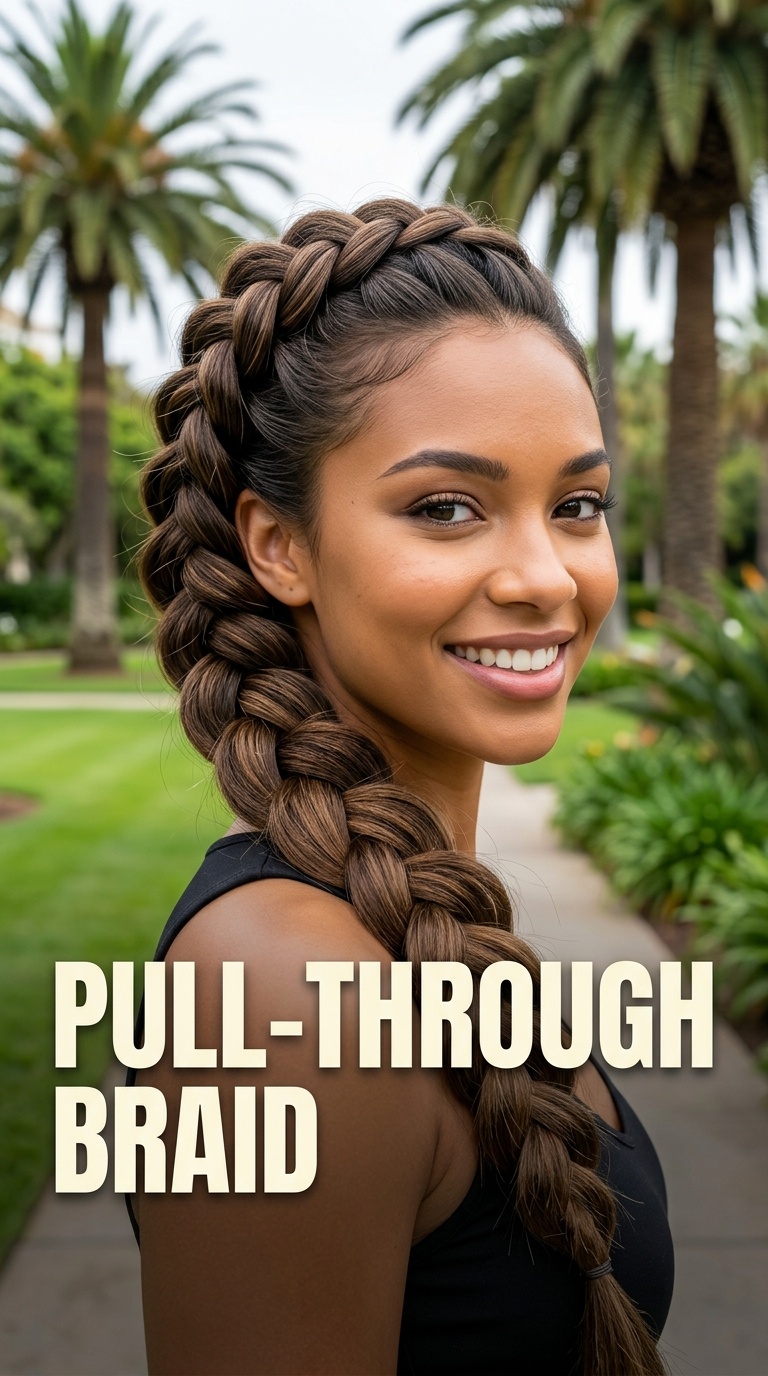 Pull-Through Braid