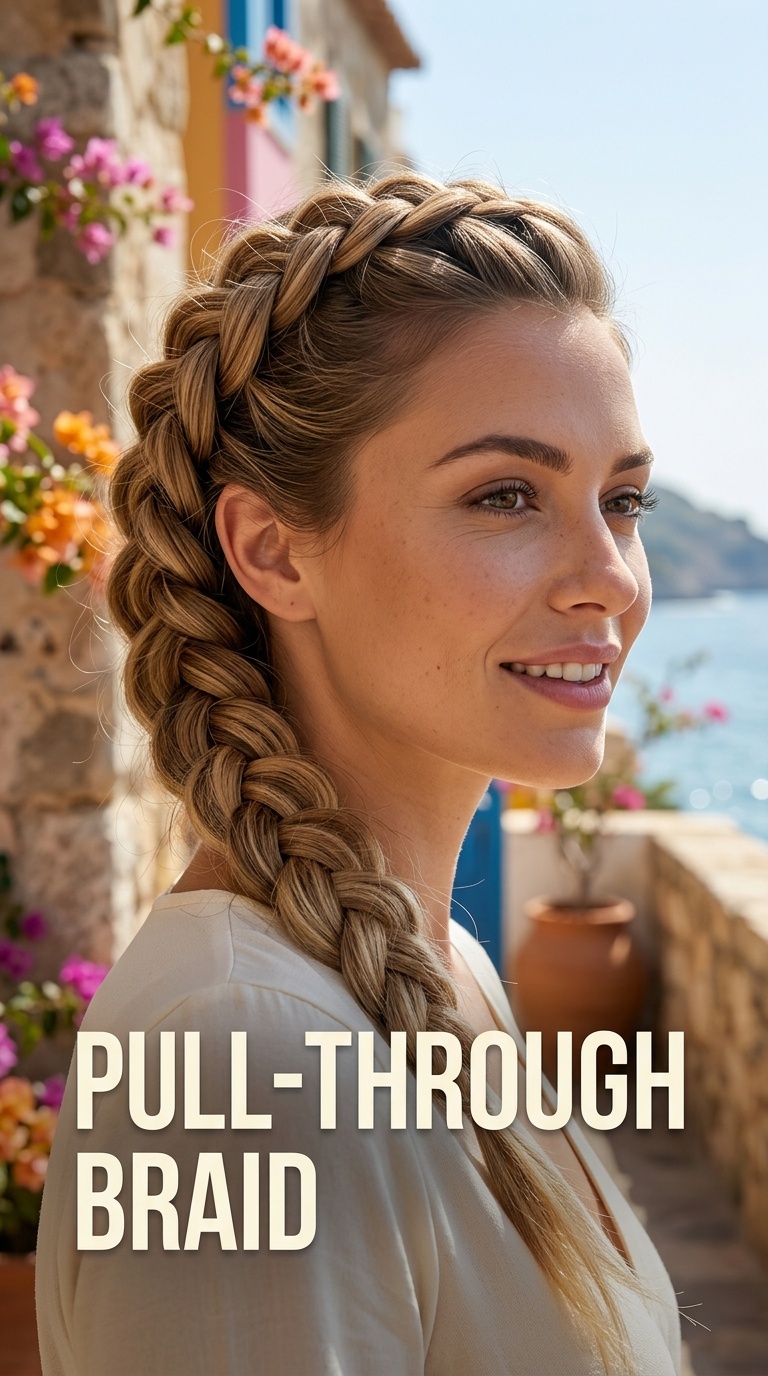 Pull-Through Braid