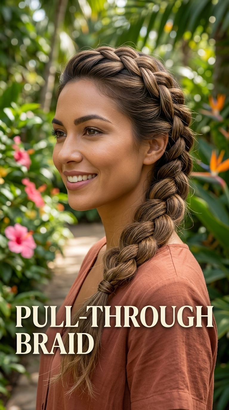 Pull-Through Braid