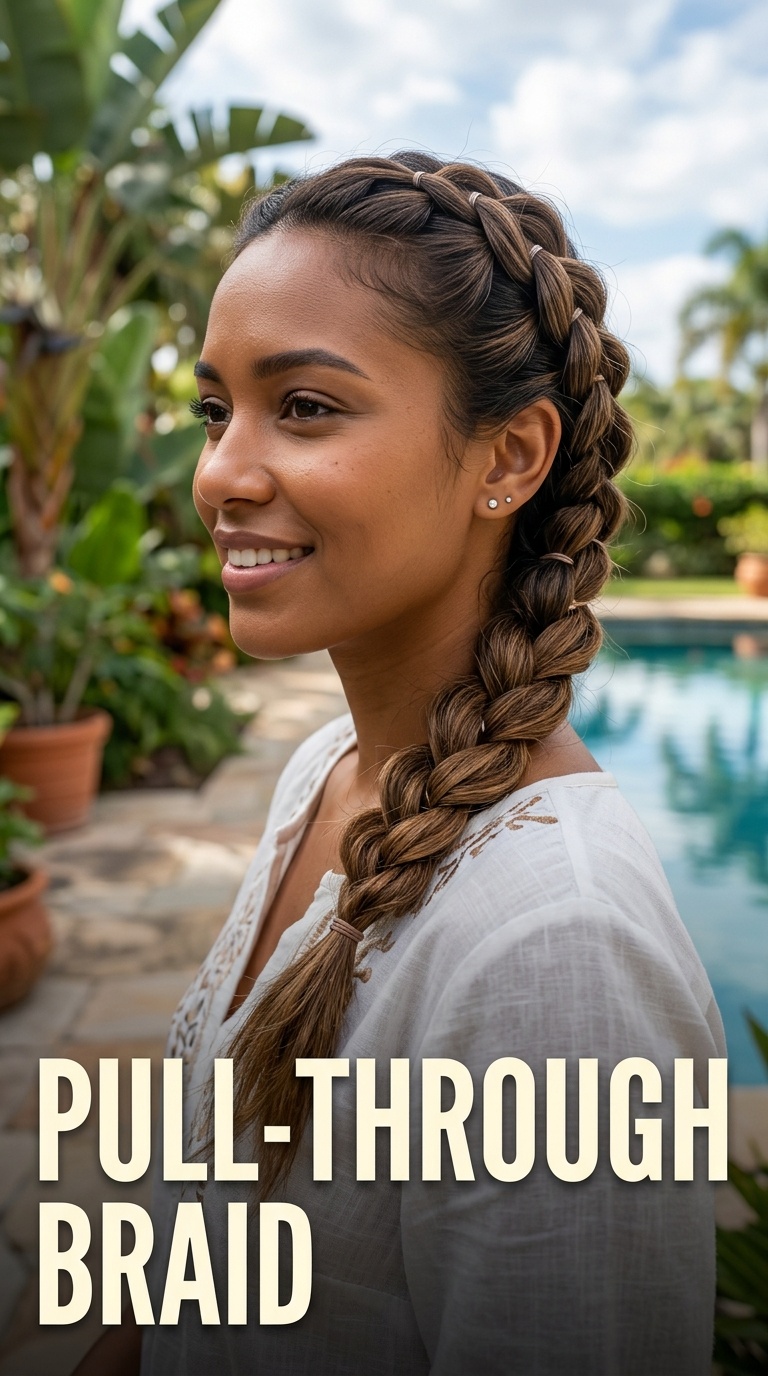 Pull-Through Braid