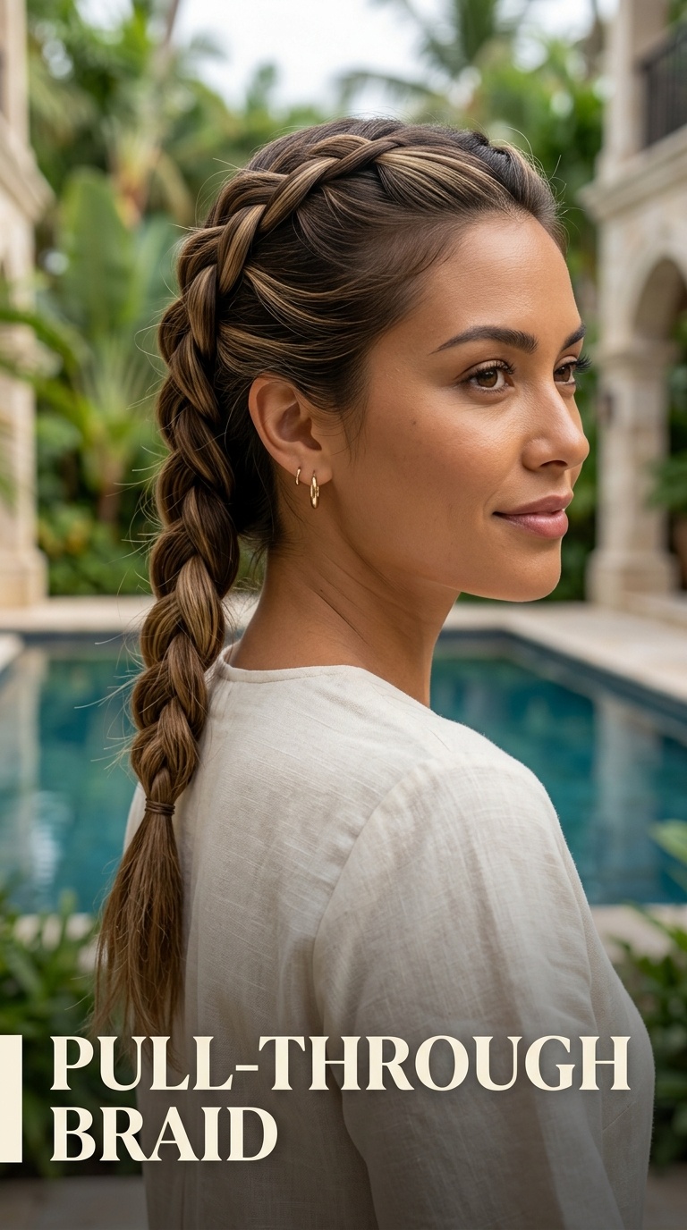 Pull-Through Braid
