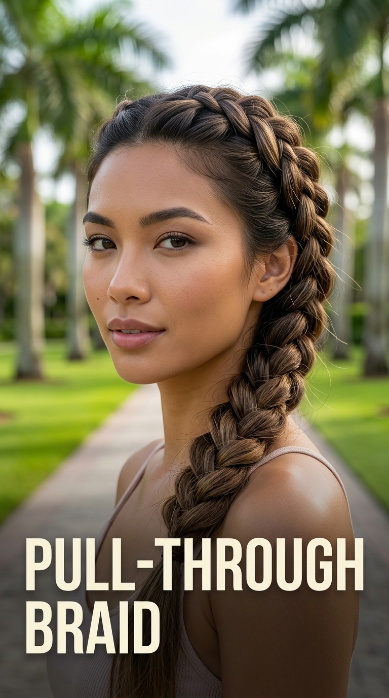 Pull-Through Braid