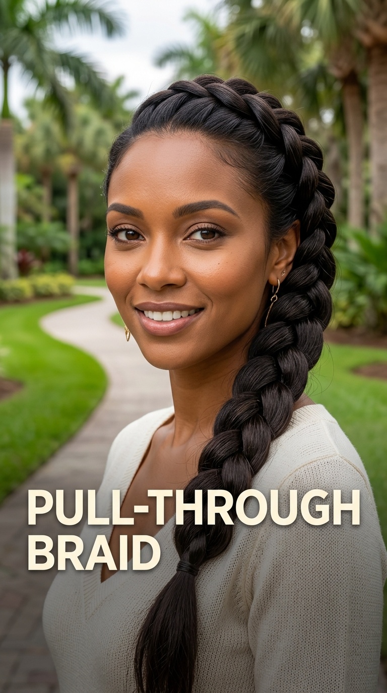 Pull-Through Braid