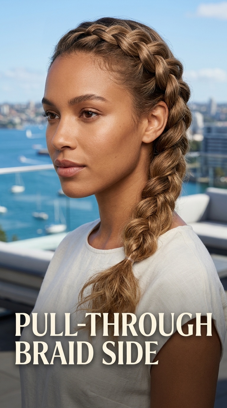 Pull-Through Braid Side