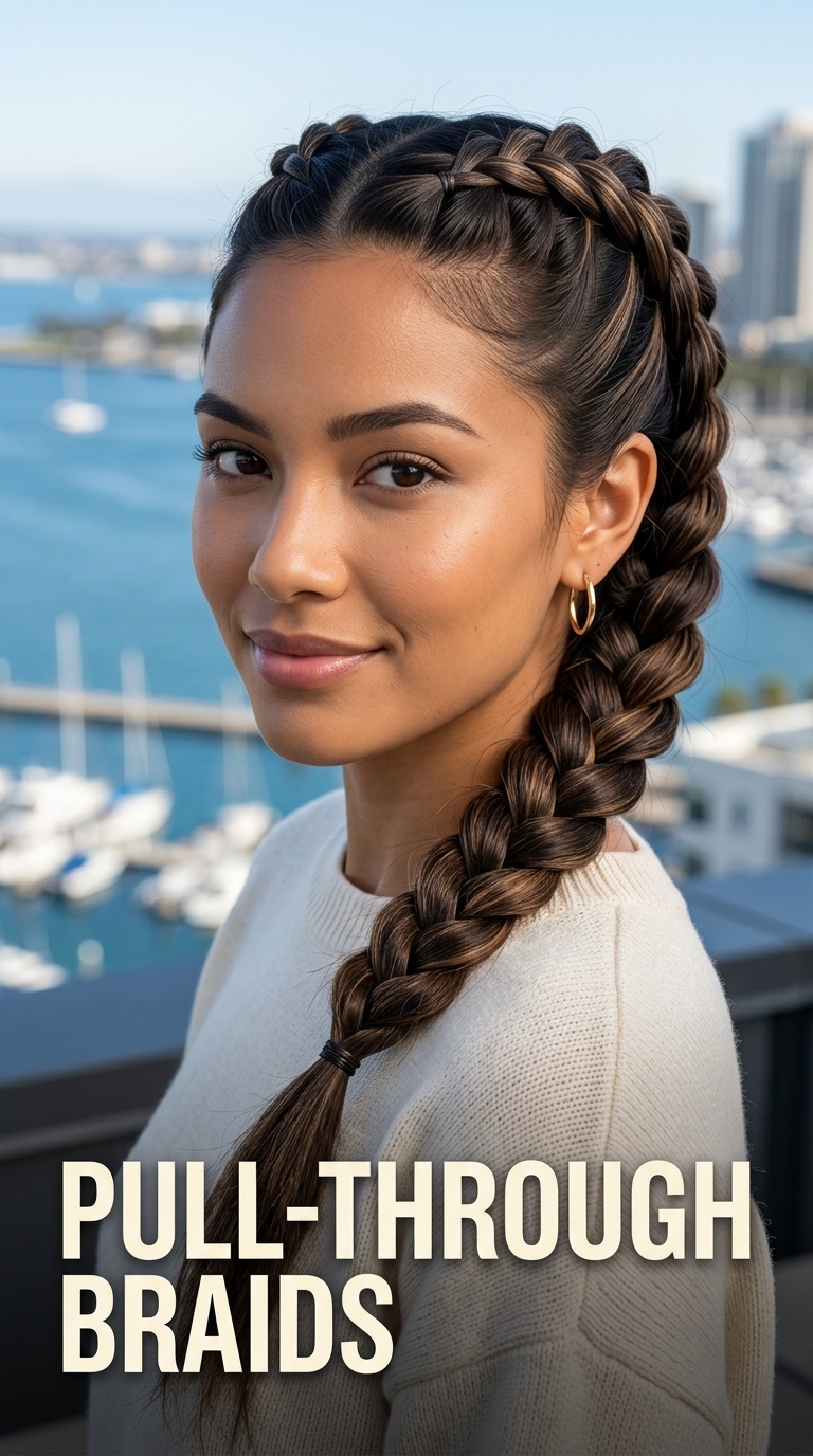 Pull-Through Braids