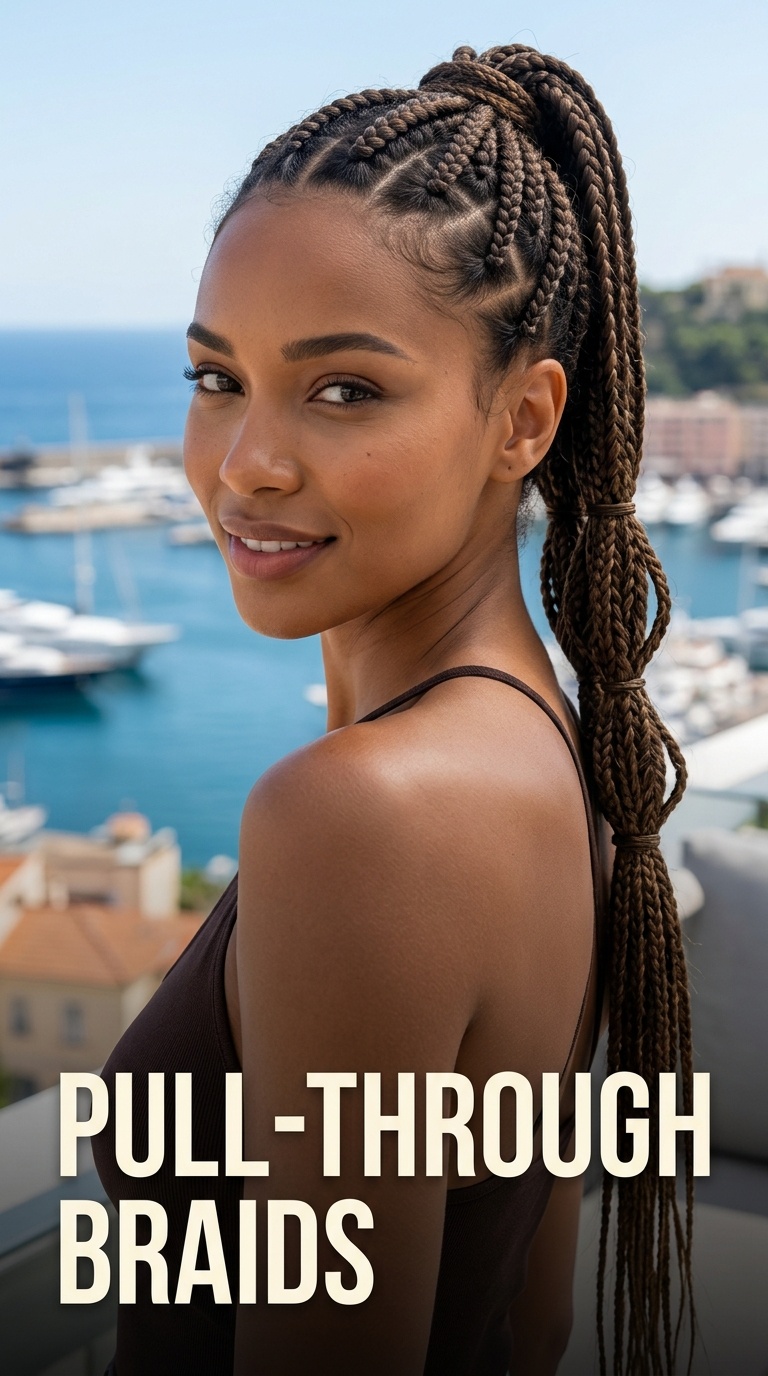 Pull-Through Braids