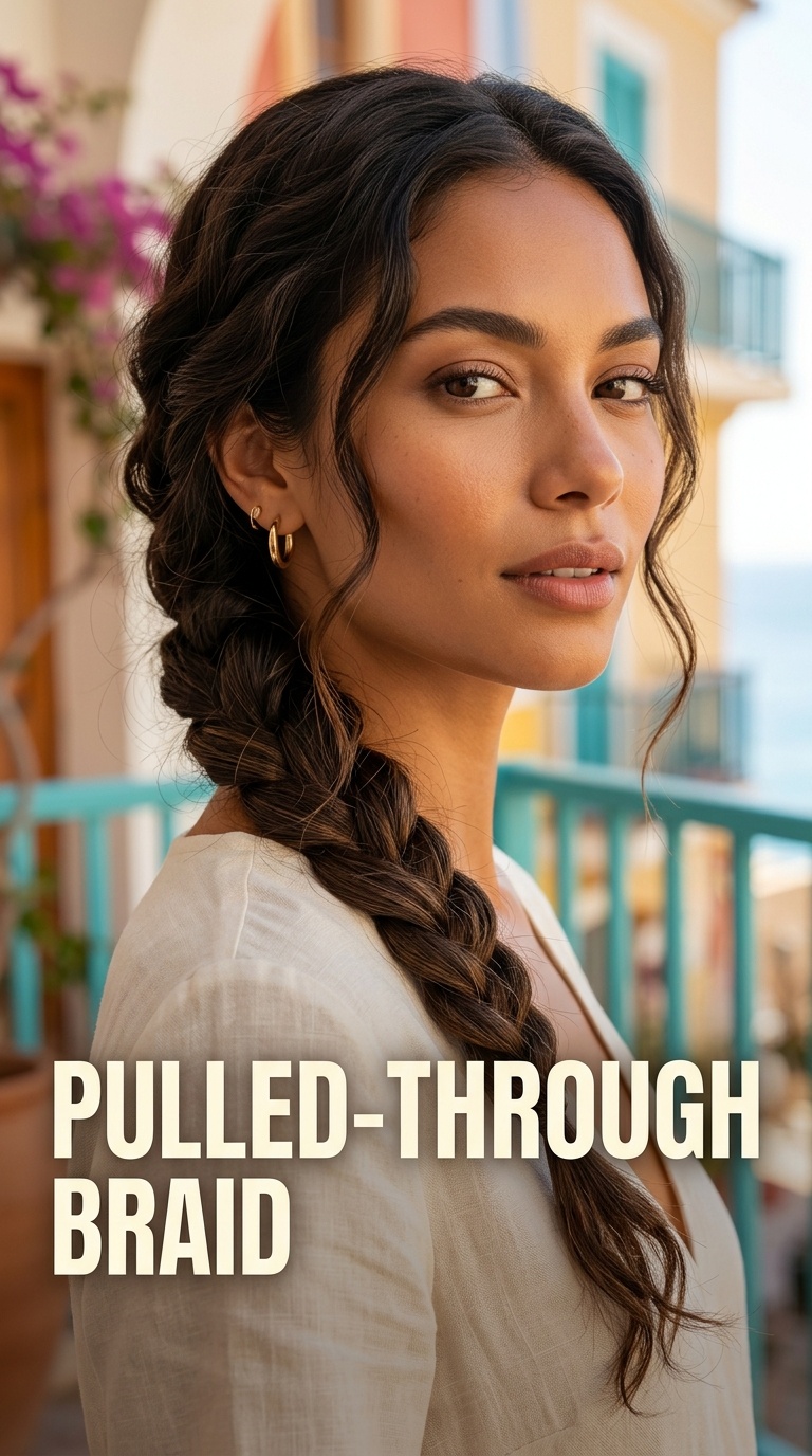 Pulled-Through Braid