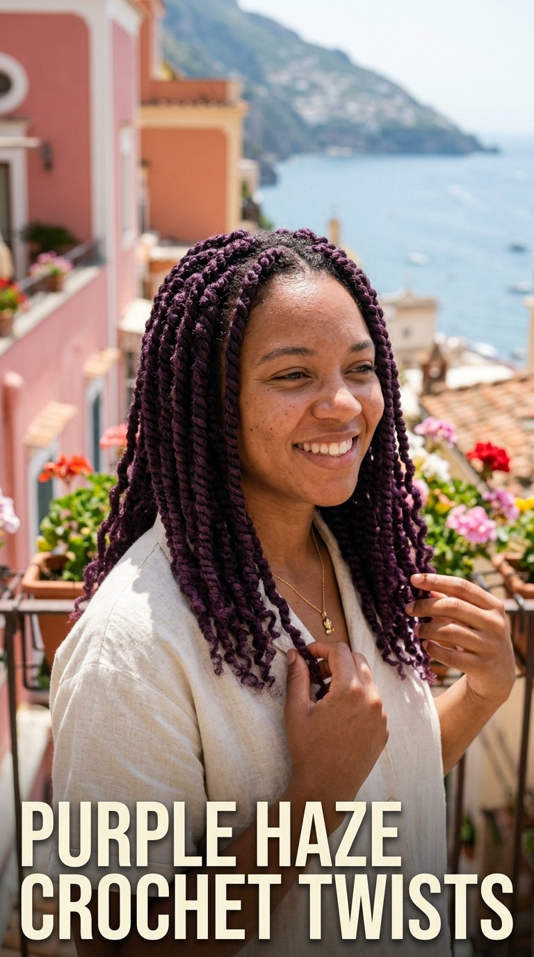 Purple Haze Crochet Twists