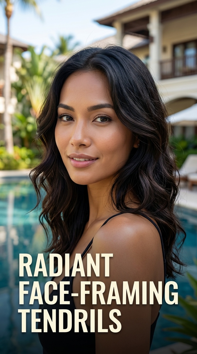 Radiant Face-Framing Tendrils