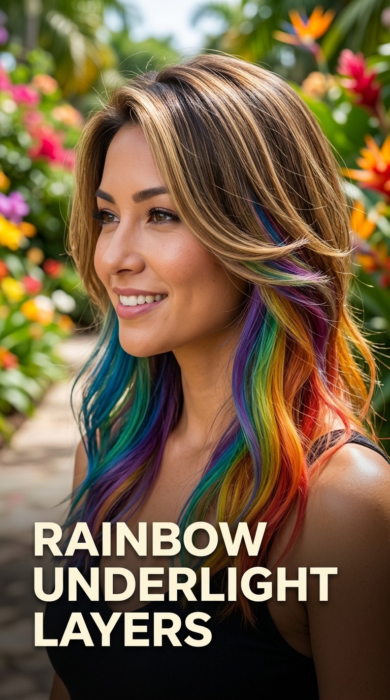 Rainbow Underlight Layers