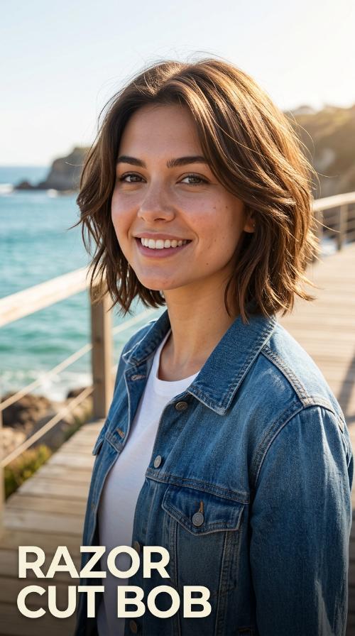 Razor Cut Bob