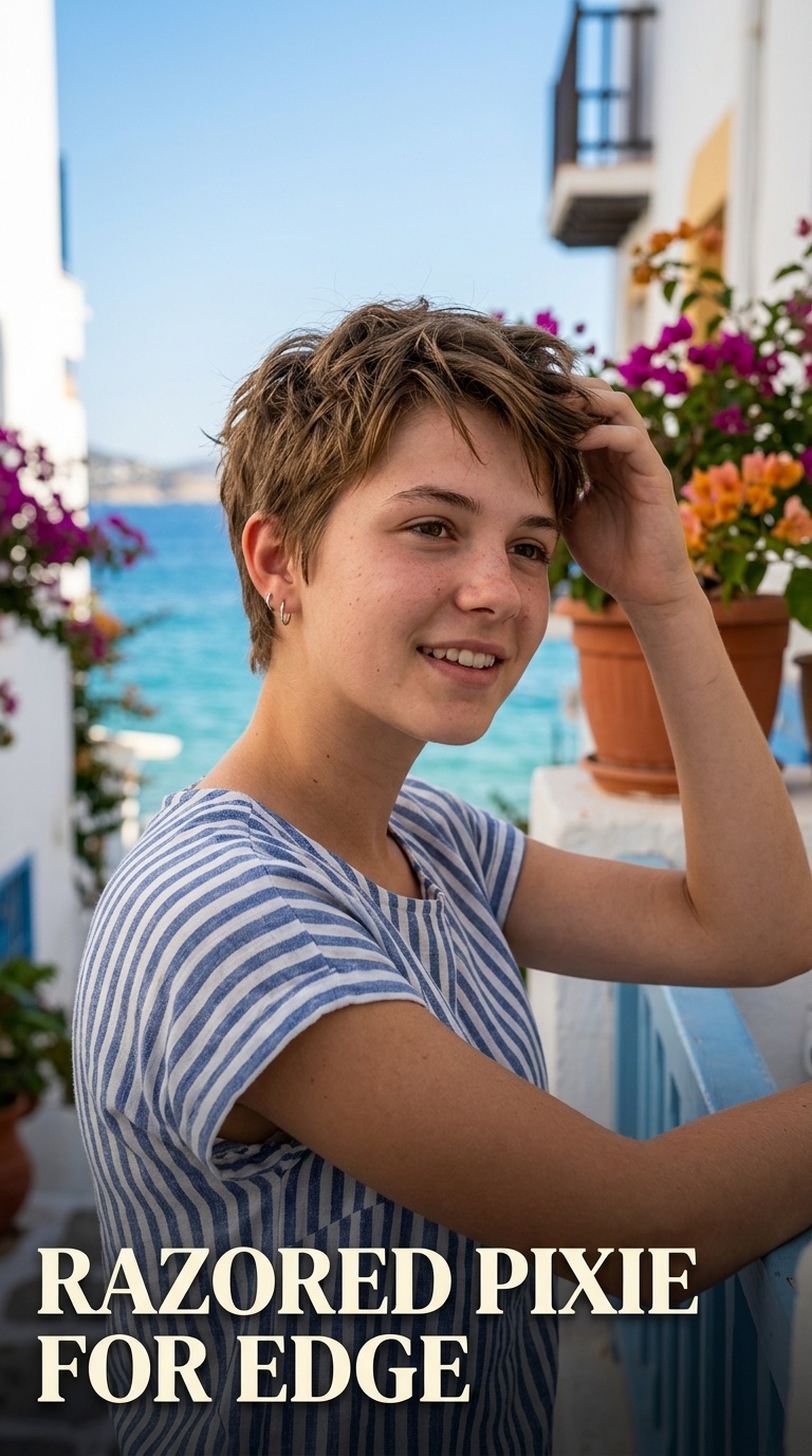 Razored Pixie for Edge