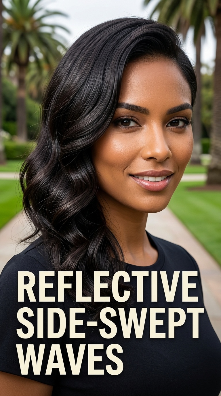 Reflective Side-Swept Waves