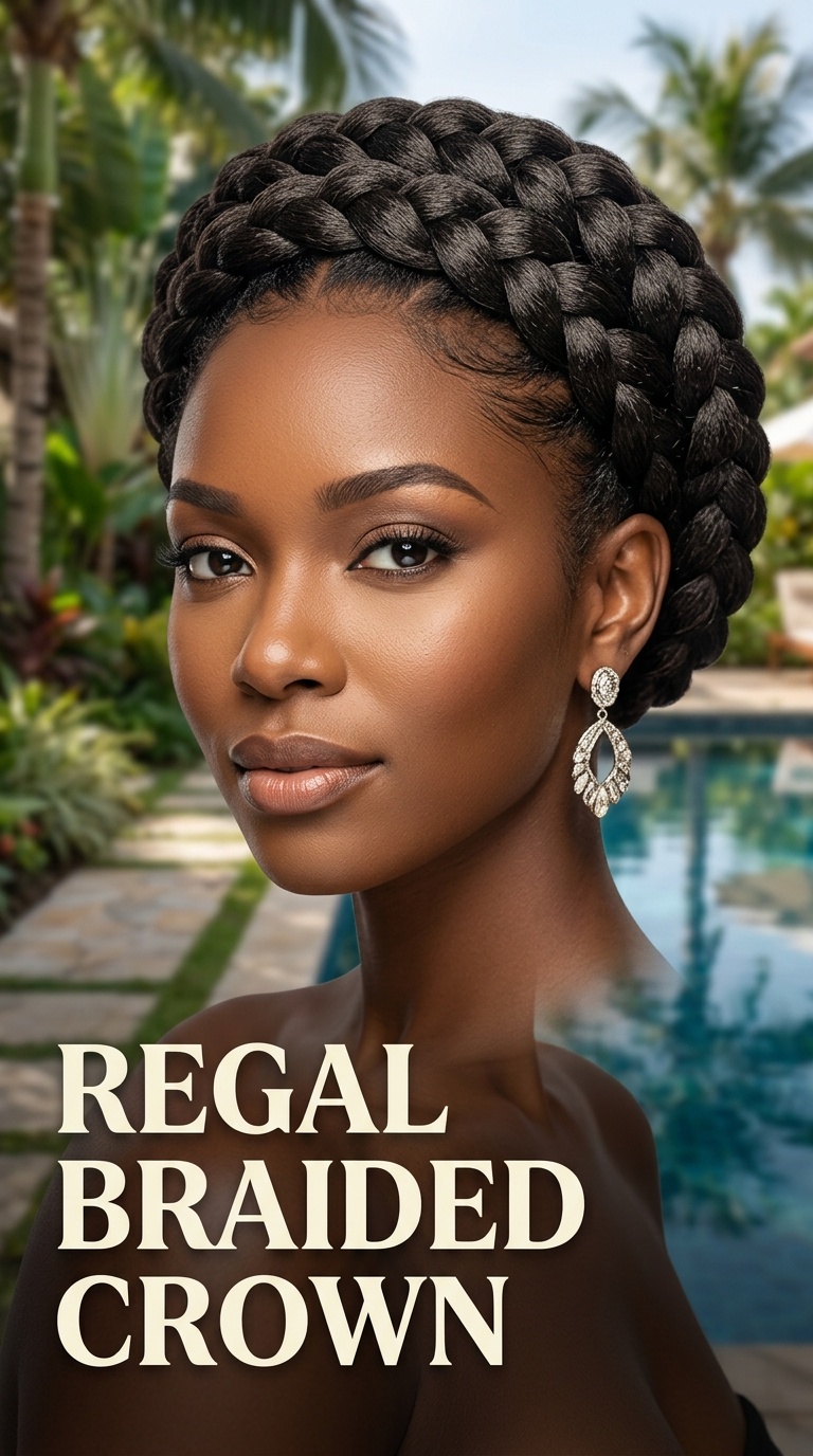 Regal Braided Crown