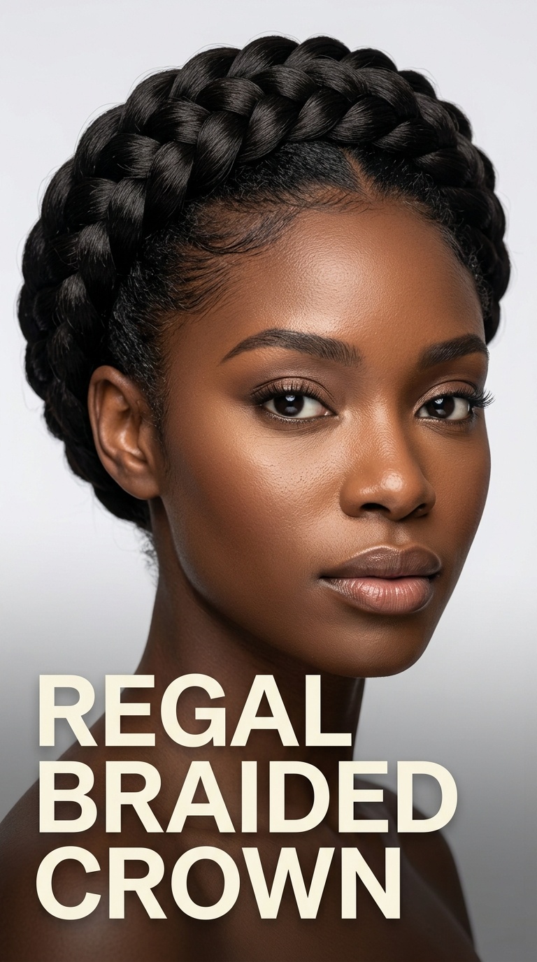 Regal Braided Crown