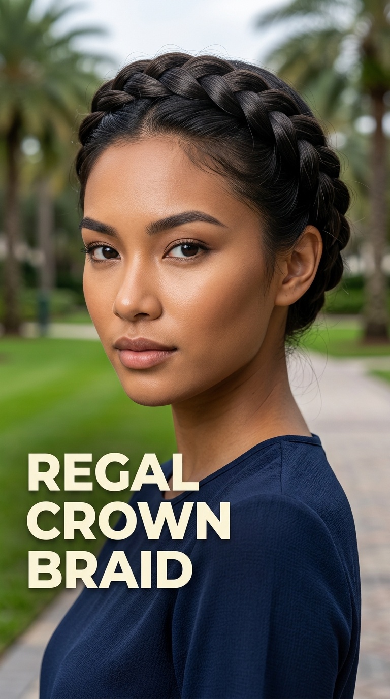Regal Crown Braid