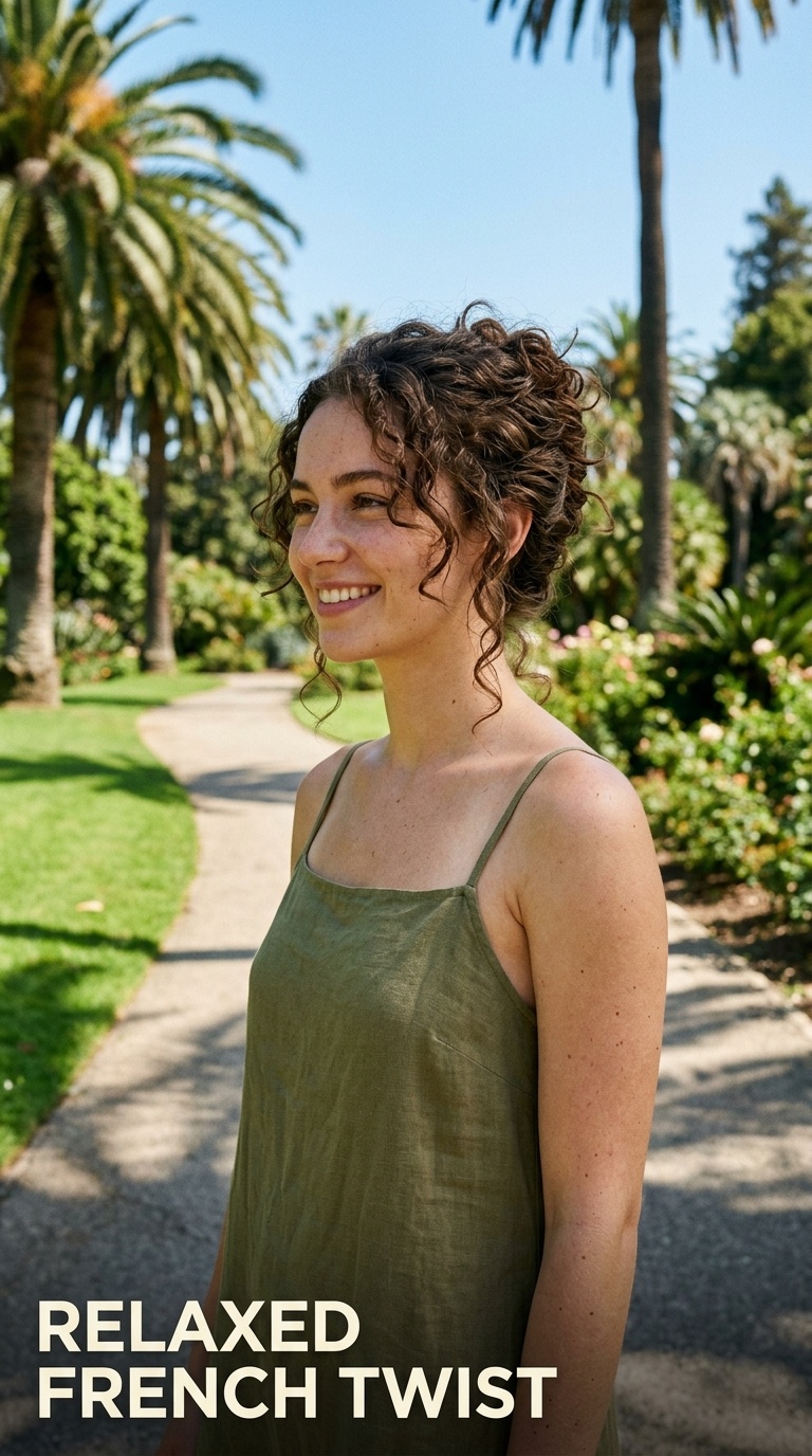 Relaxed French Twist