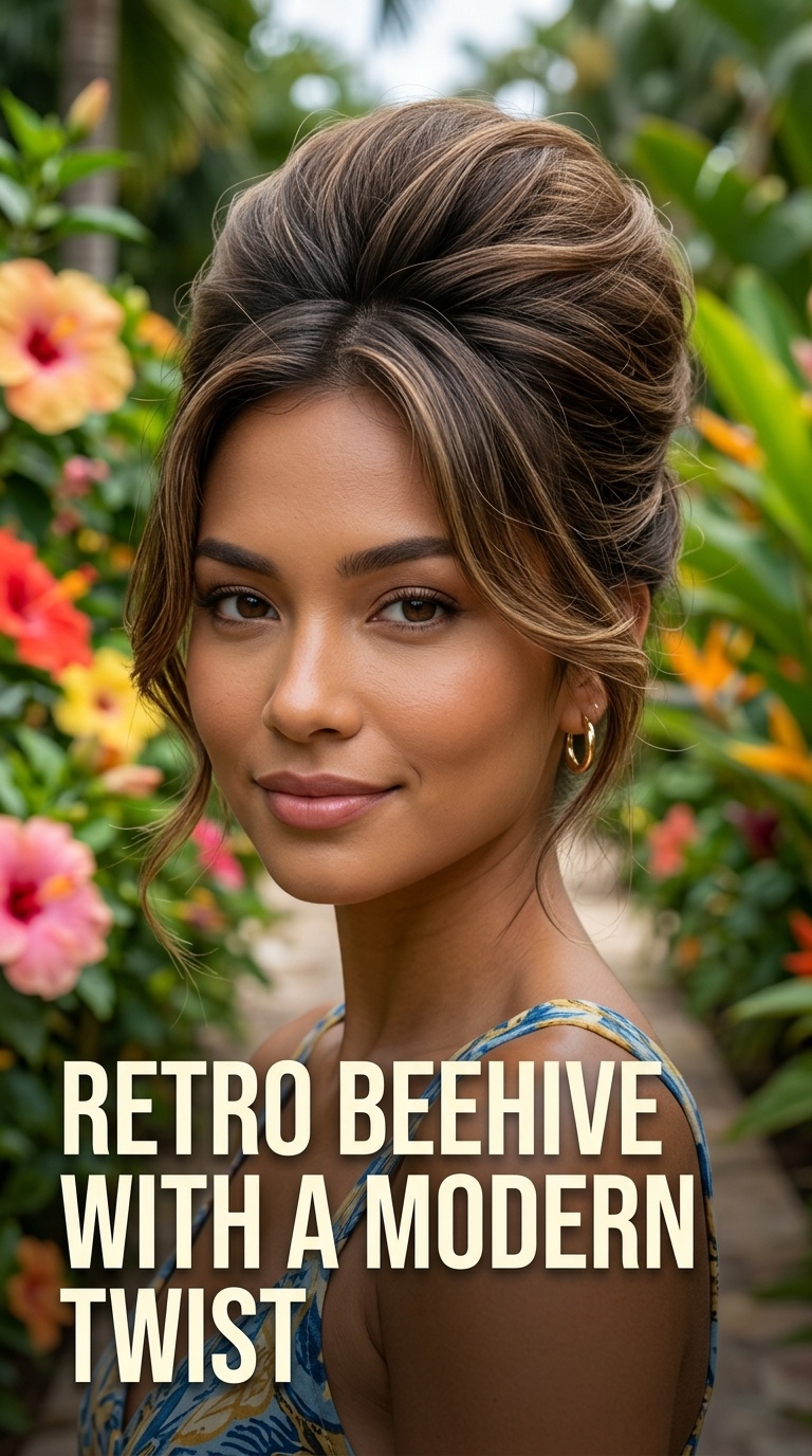 Retro Beehive with a Modern Twist