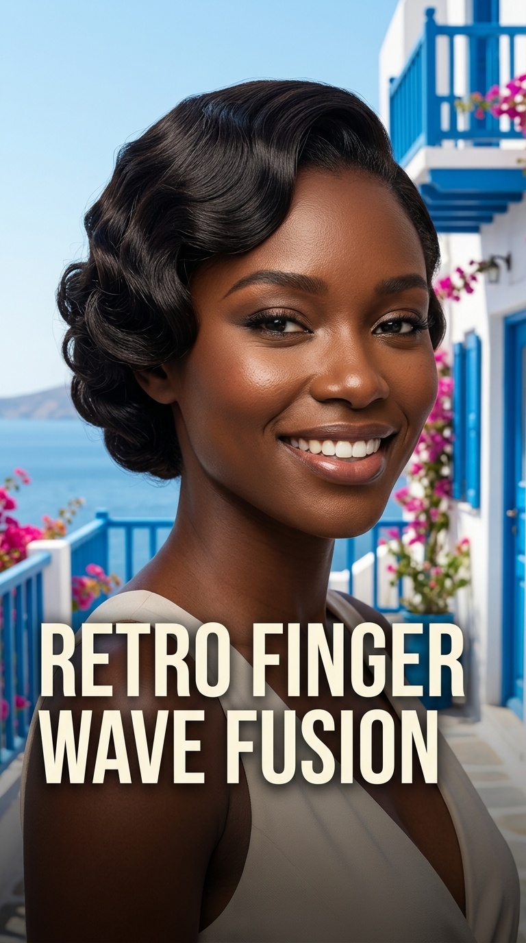 Retro Finger Wave Fusion