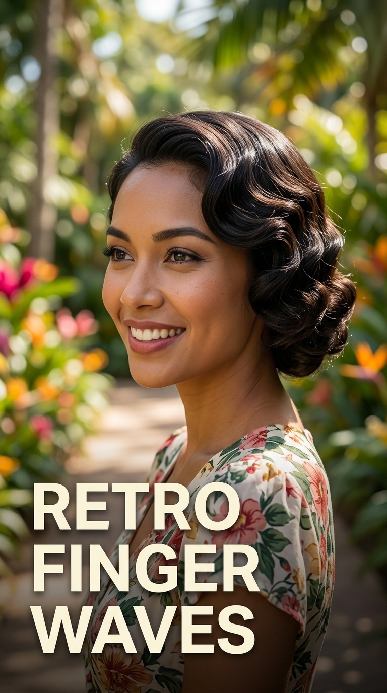 Retro Finger Waves
