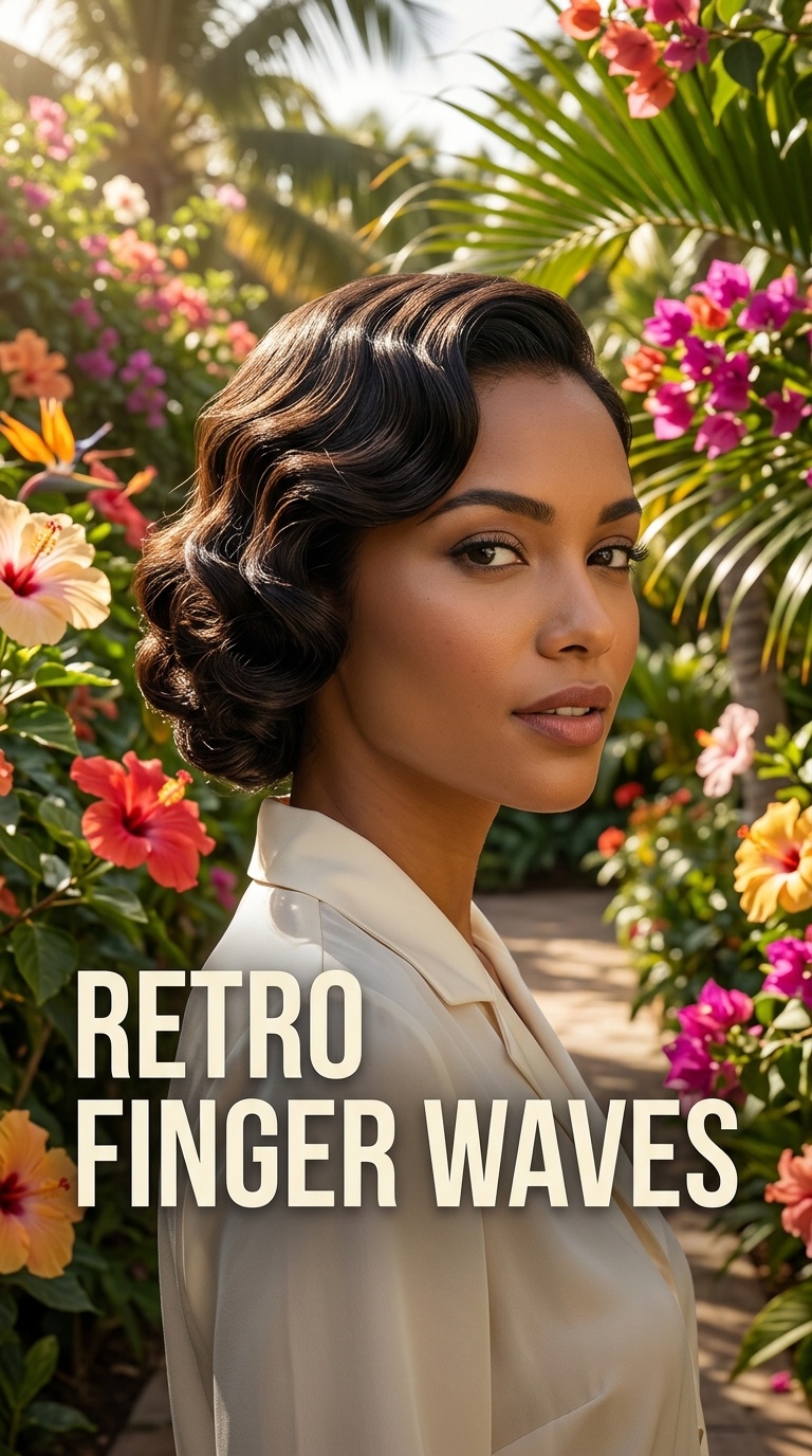 Retro Finger Waves