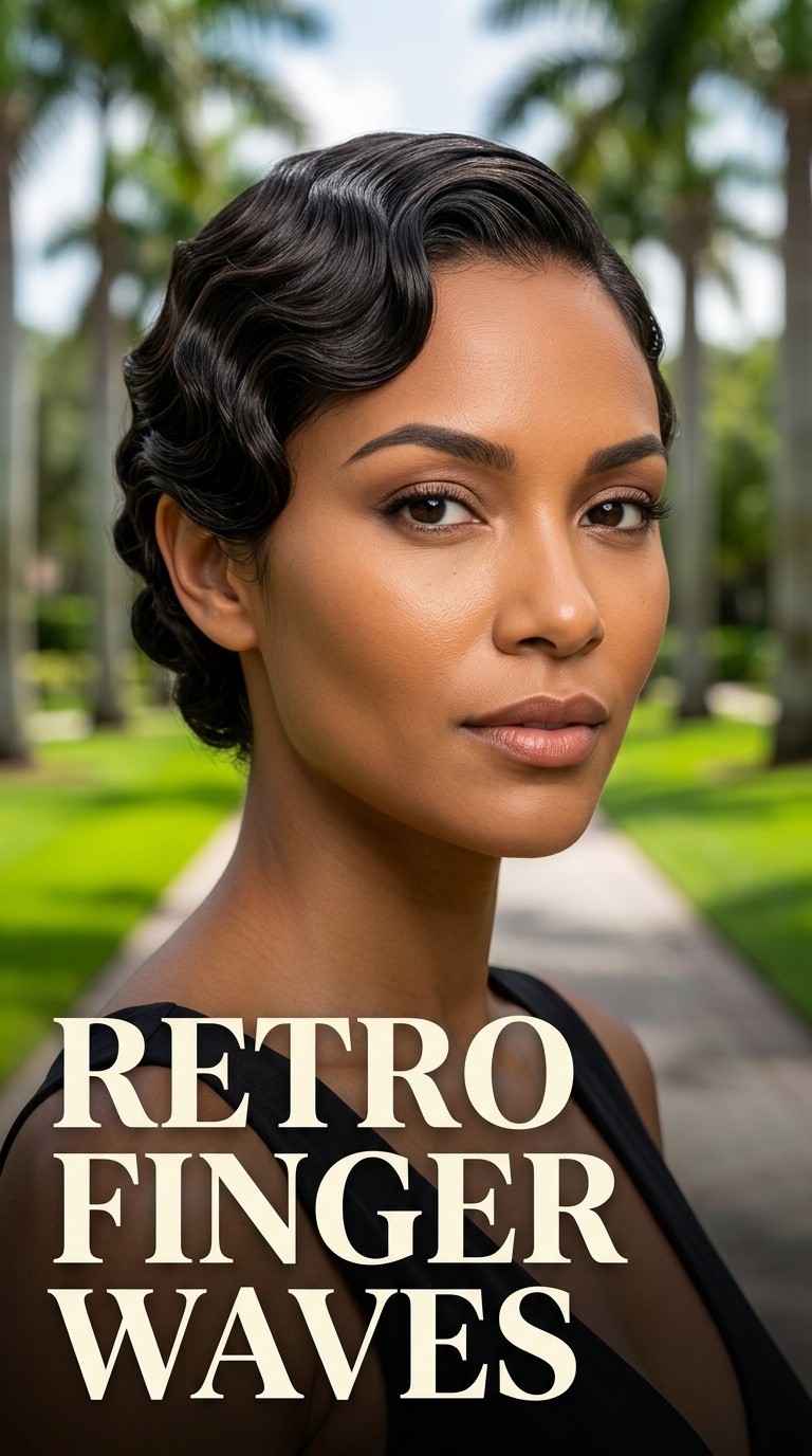 Retro Finger Waves