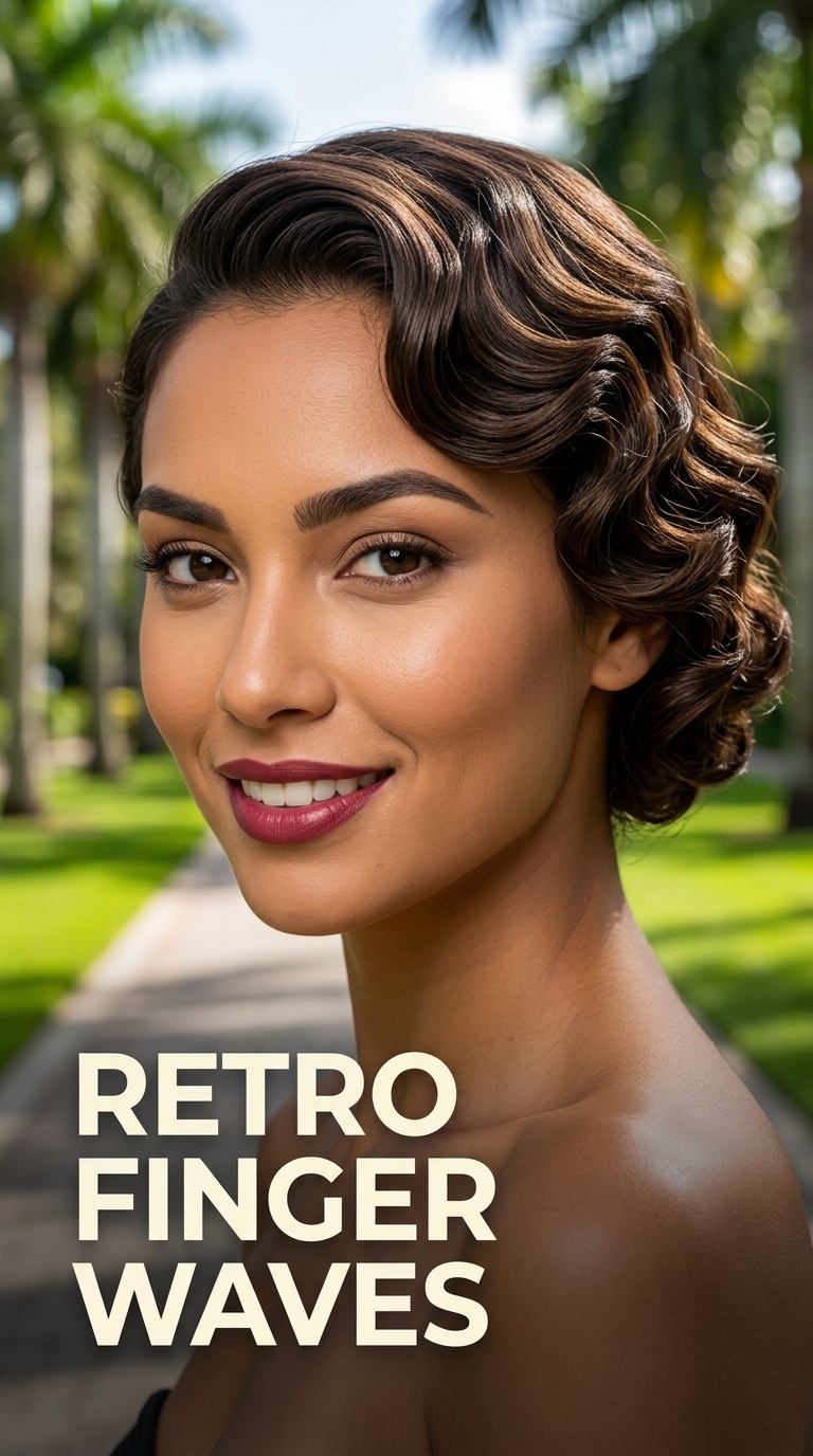Retro Finger Waves