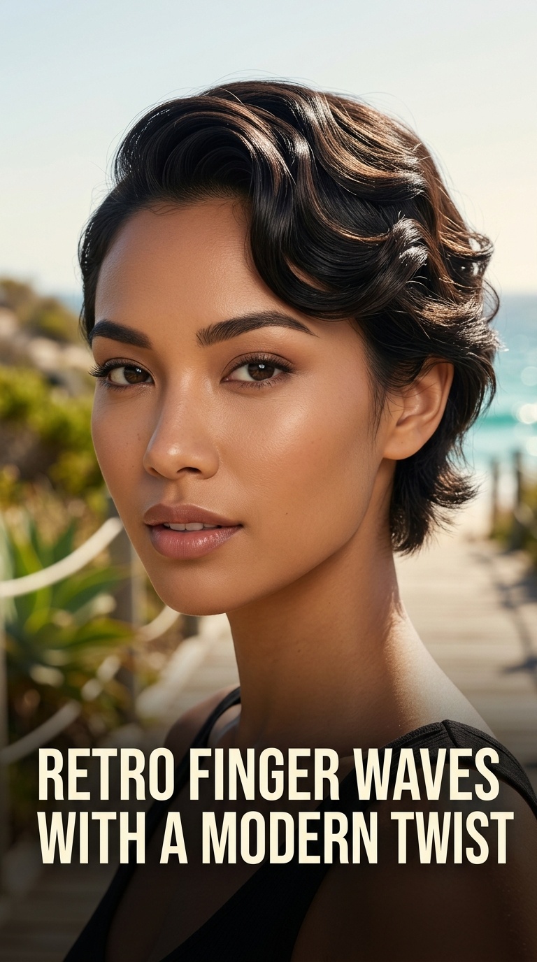 Retro Finger Waves with a Modern Twist