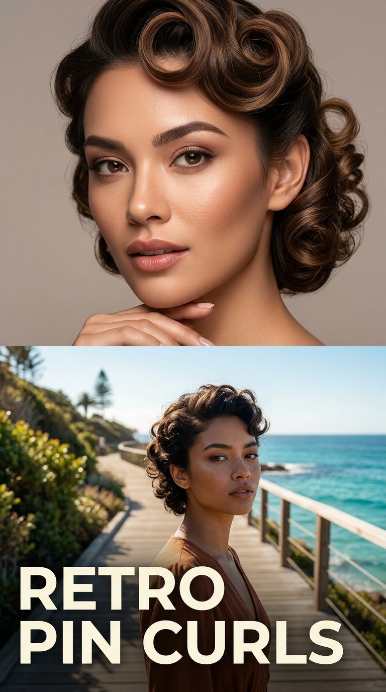 Retro Pin Curls