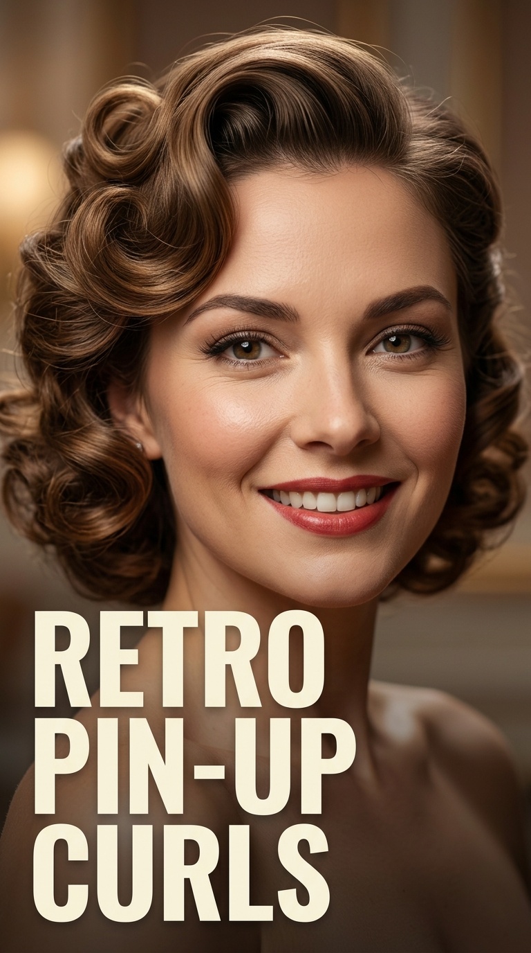 Retro Pin-Up Curls