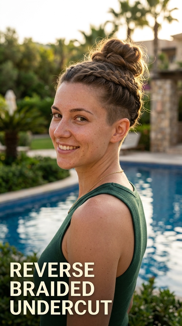 Reverse Braided Undercut