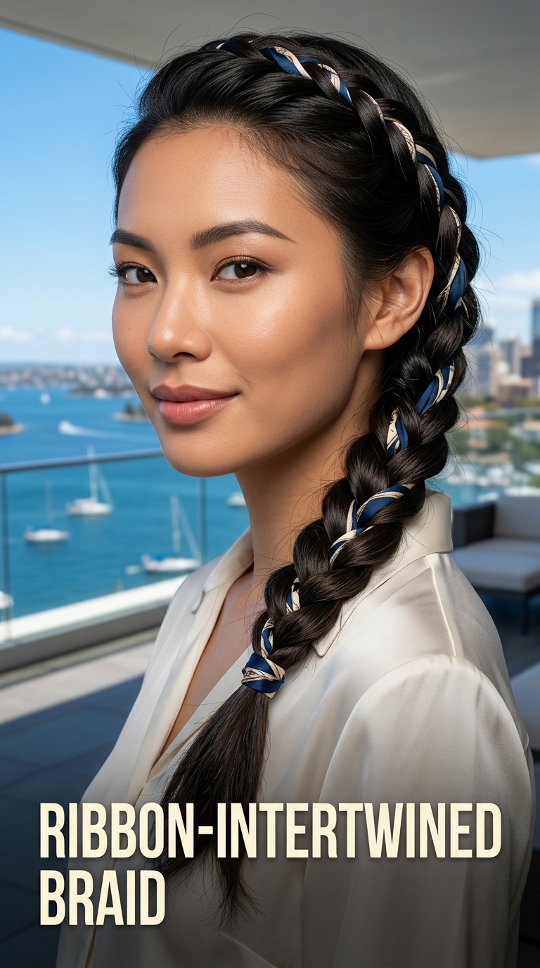 Ribbon-Intertwined Braid