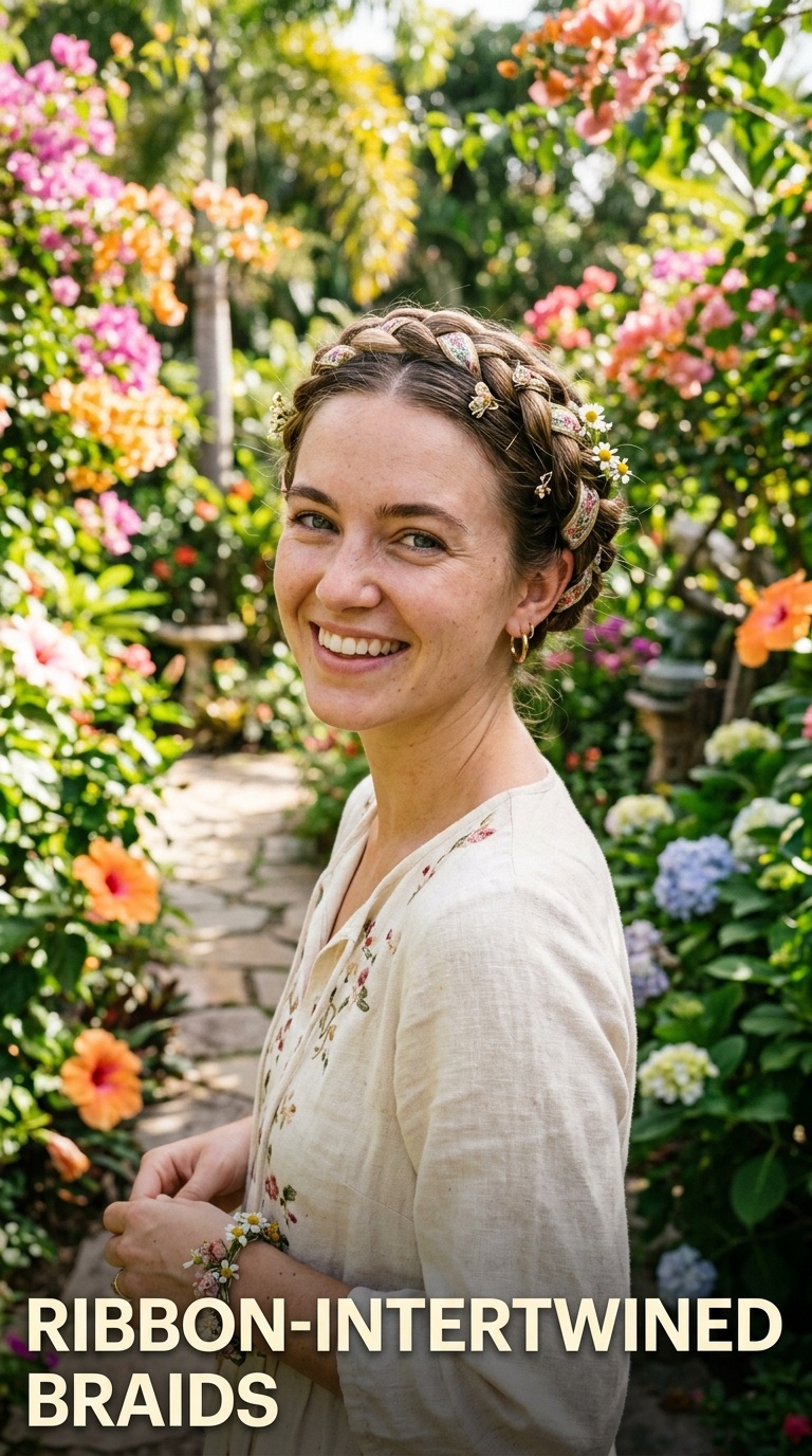 Ribbon-Intertwined Braids