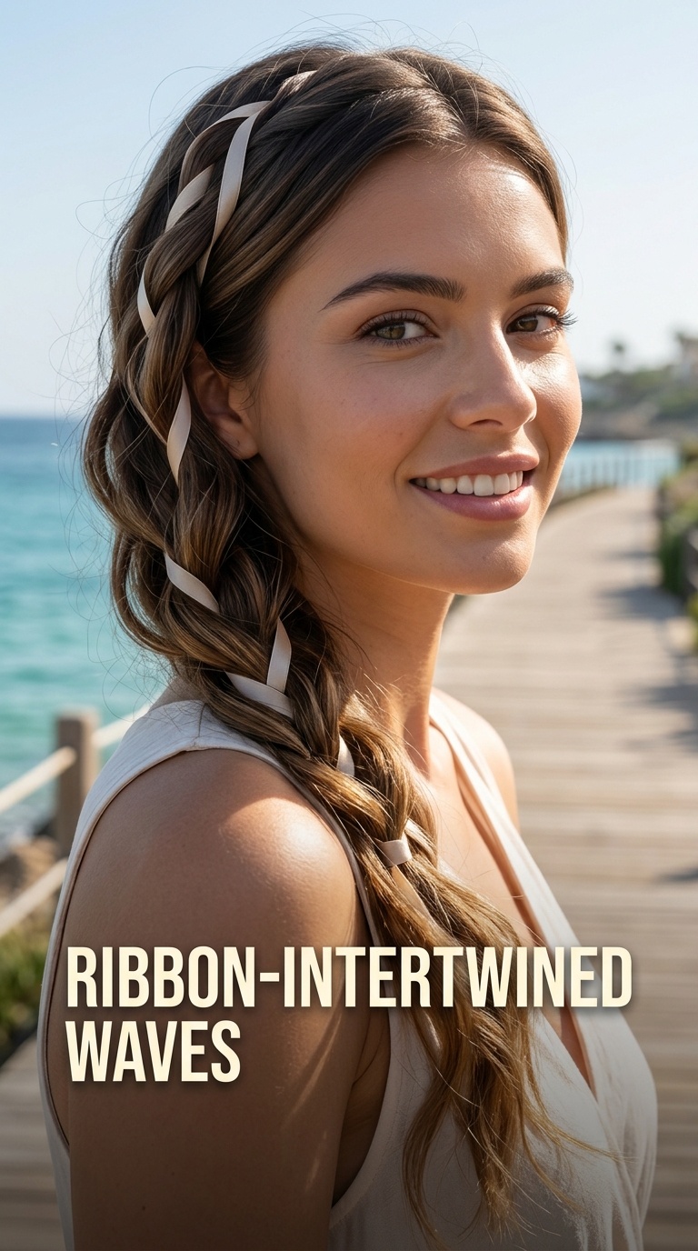 Ribbon-Intertwined Waves