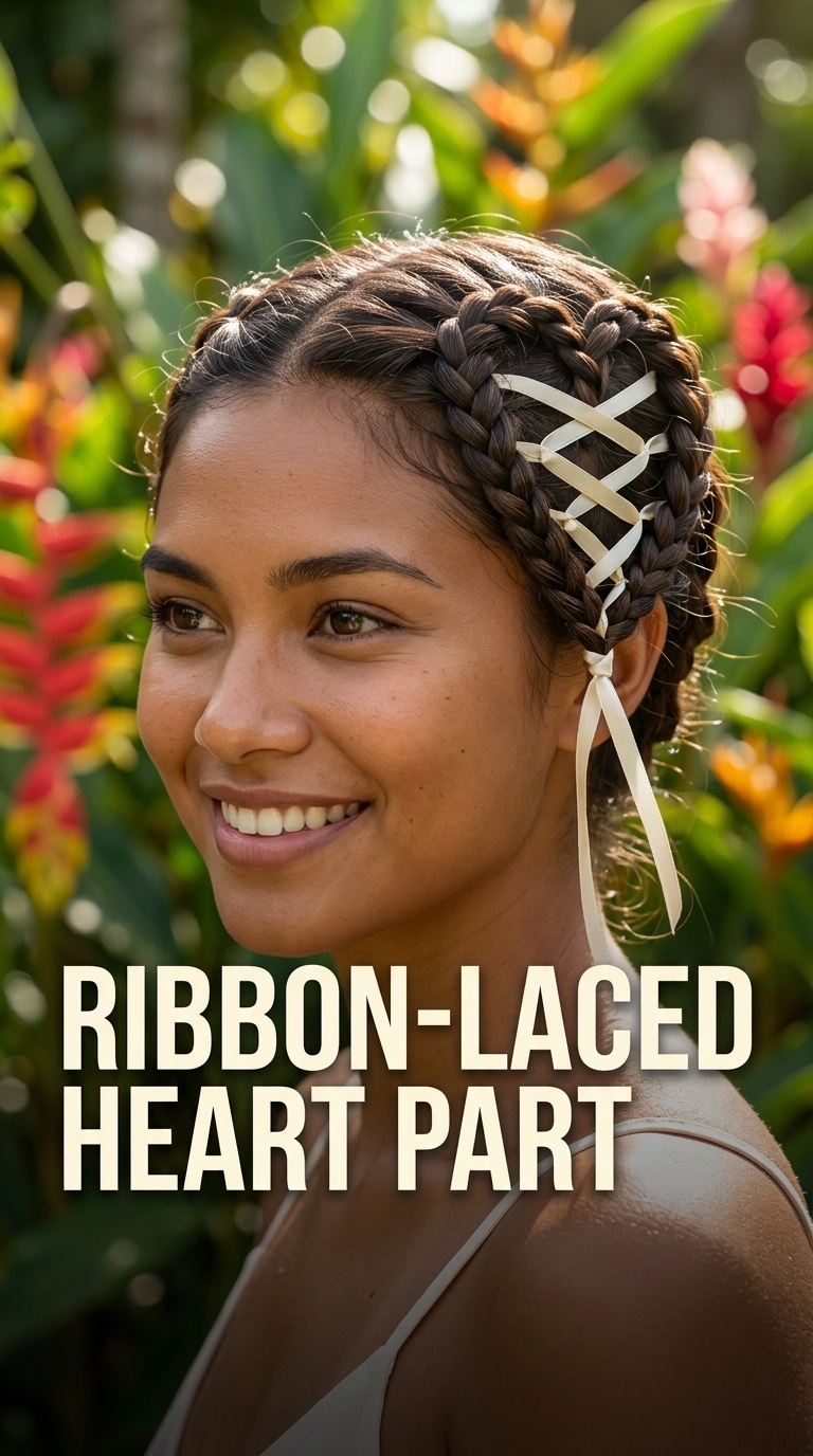 Ribbon-Laced Heart Part