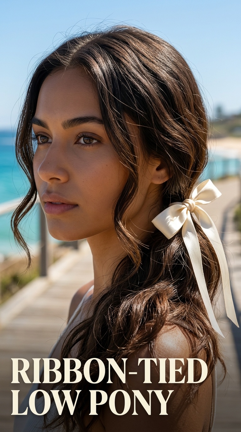 Ribbon-Tied Low Pony