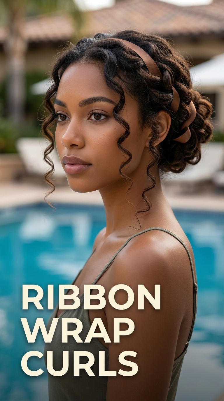 Ribbon Wrap Curls