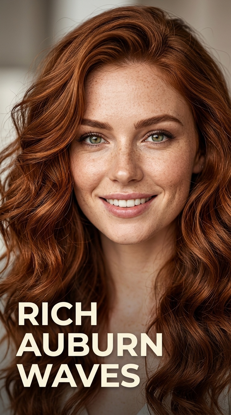 Rich Auburn Waves