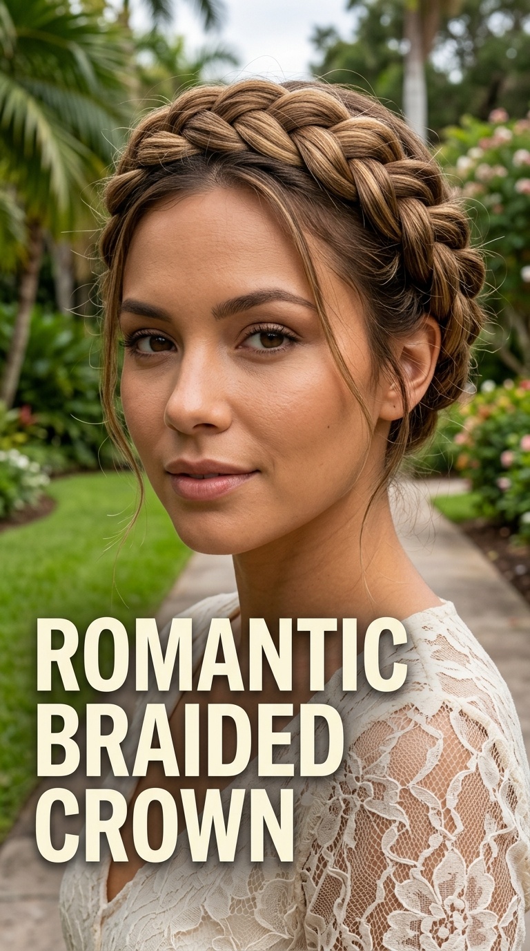 Romantic Braided Crown