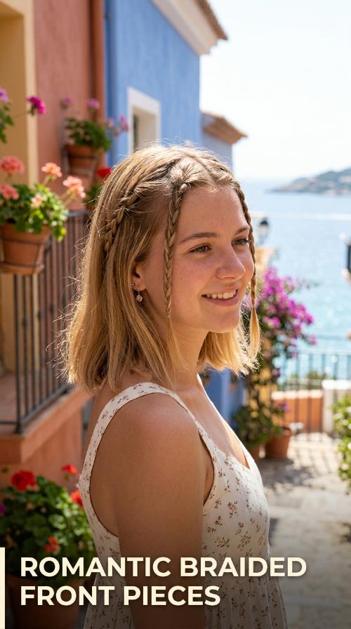 Romantic Braided Front Pieces