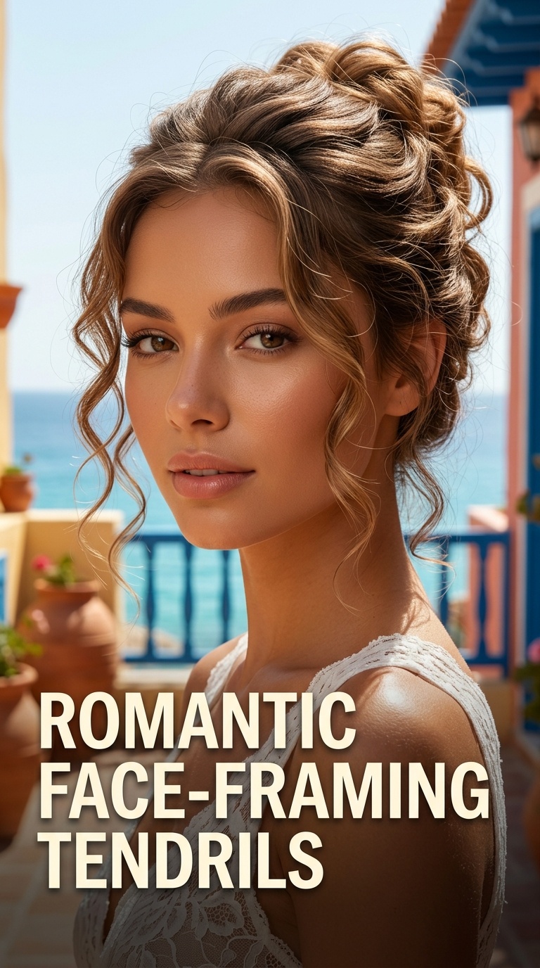 Romantic Face-Framing Tendrils