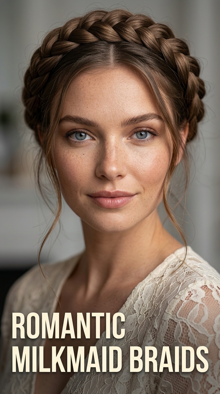 Romantic Milkmaid Braids