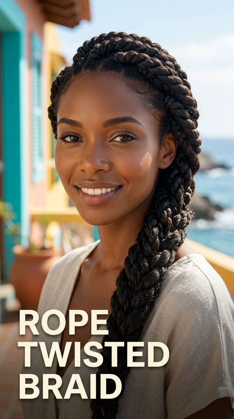 Rope Twisted Braid