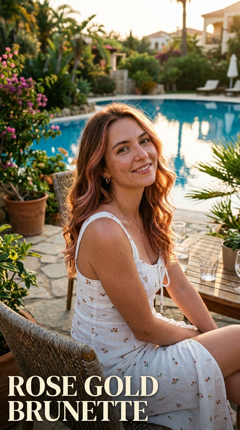 Rose Gold Brunette
