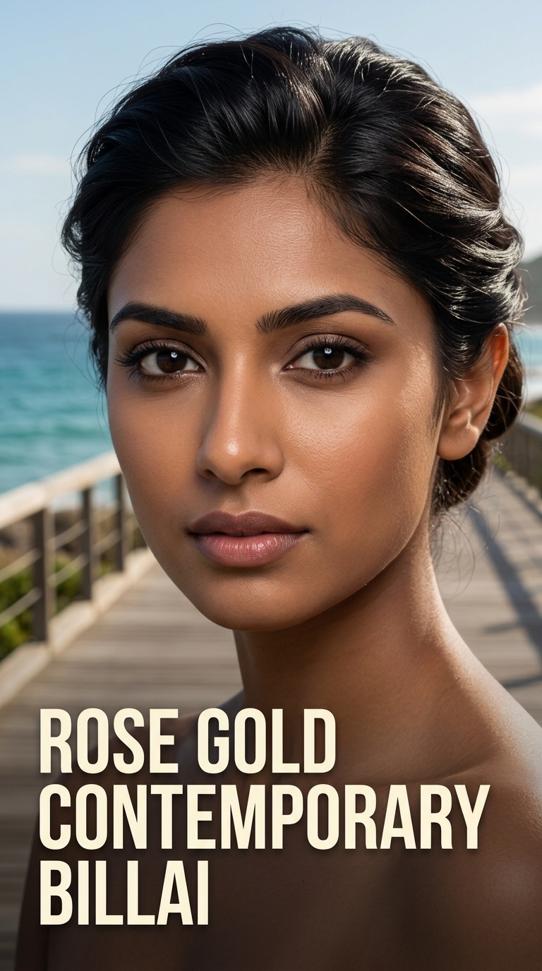 Rose Gold Contemporary Billai